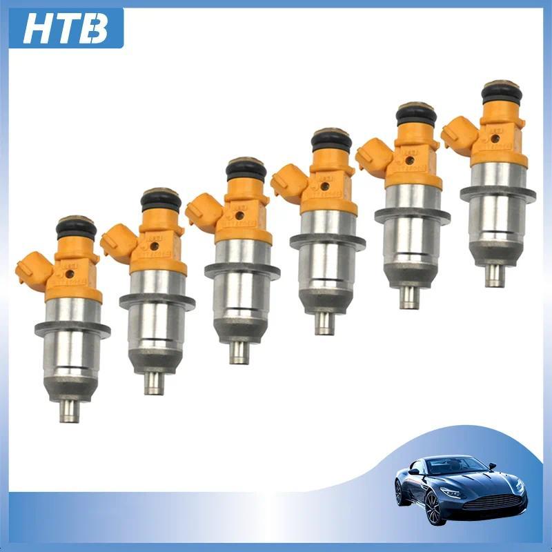 6x E7T25080 1465A011 MR560555 รถหัวฉีดน้ํามันเชื้อเพลิงสําหรับ Mitsubishi Pejero Yamaha Outboard HPD