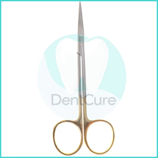 Stainless Steel Scissors Dental Scissors Straight/Curved Tip 11.5cm Forceps Dentist Tools Dentistry Instrument