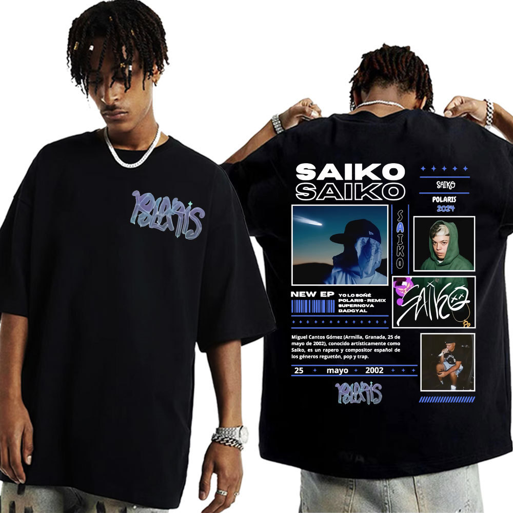 เสื้อ merchandise Rapper Saiko Ariss Tour สำหรับทั้งผู้ชายและผู้หญิง