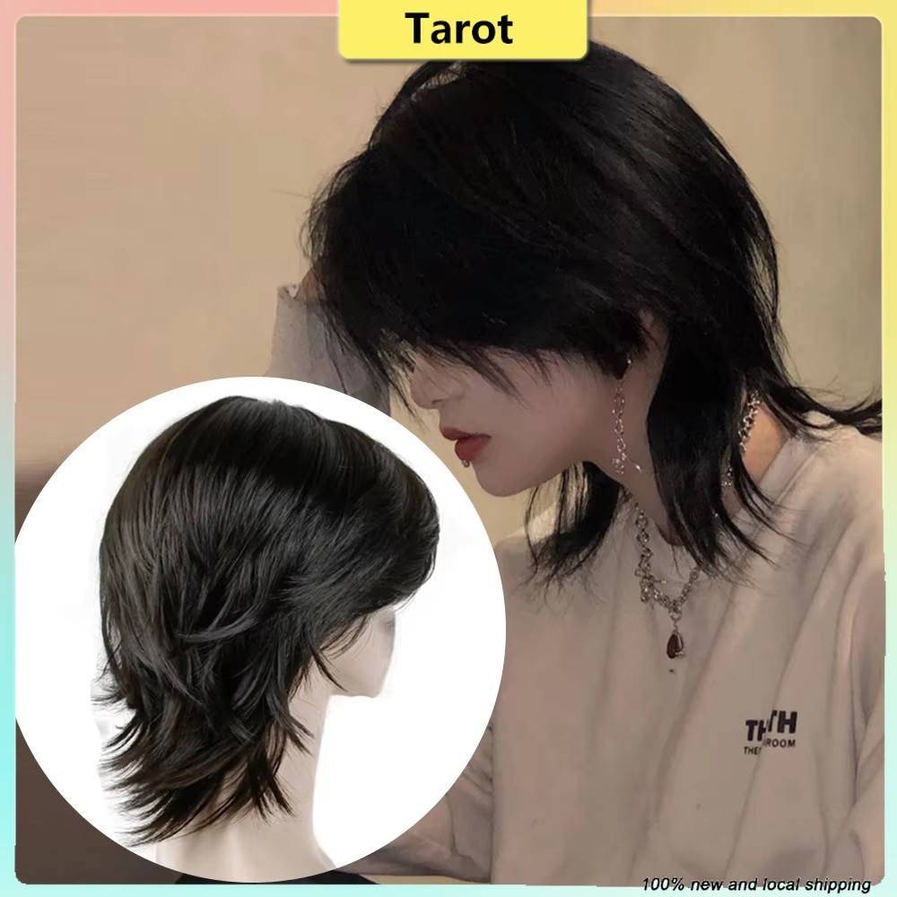 วิกผมสไตล์ญี่ปุ่น ทรงผมยาวตรง สำหรับทุกเพศ แฟชันใหม่และสวมใส้ง่าย