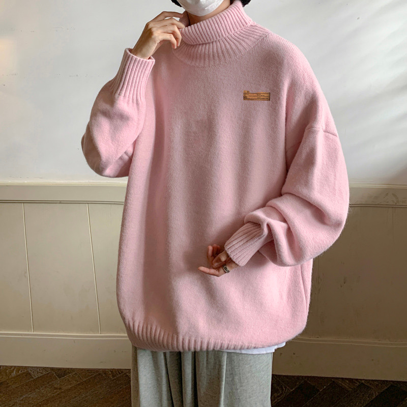 Cthulhu เสื้อกันหนาวผู้ชาย แบบหลวมๆ ทันสมัย คอเต่า สไตล์เกาหลี เหมาะสำหรับฤดูใบไม้ร่วงและฤดูหนาว