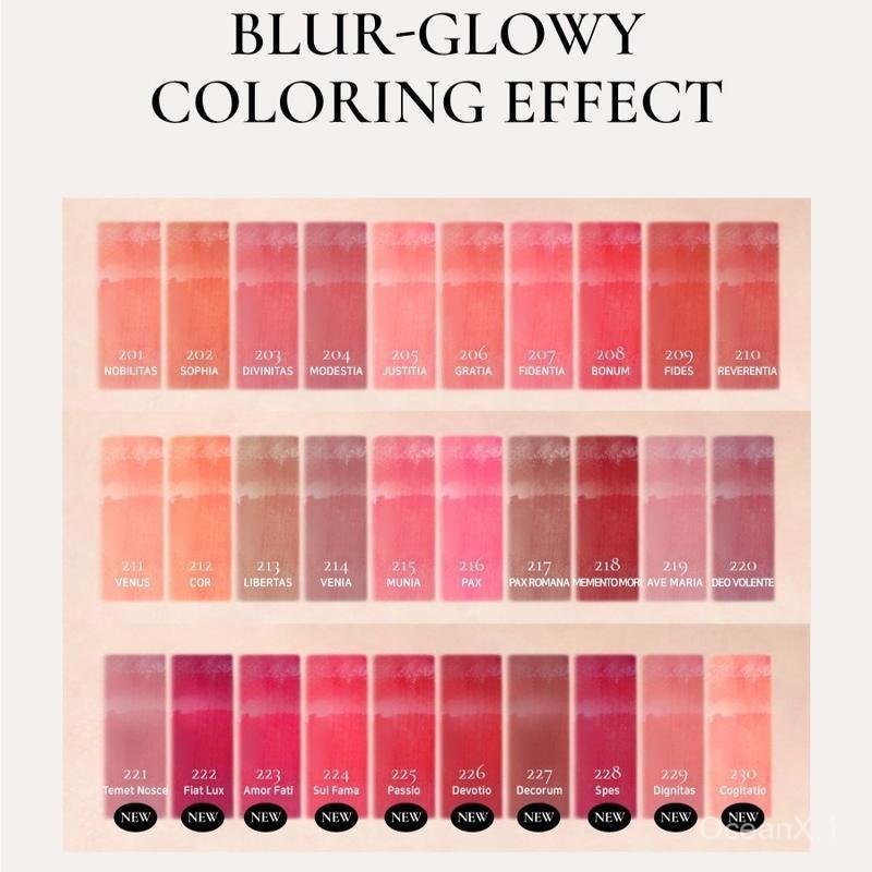 ของแท้:พร้อมส่ง Dinto Blur-Glowy Lip Tint