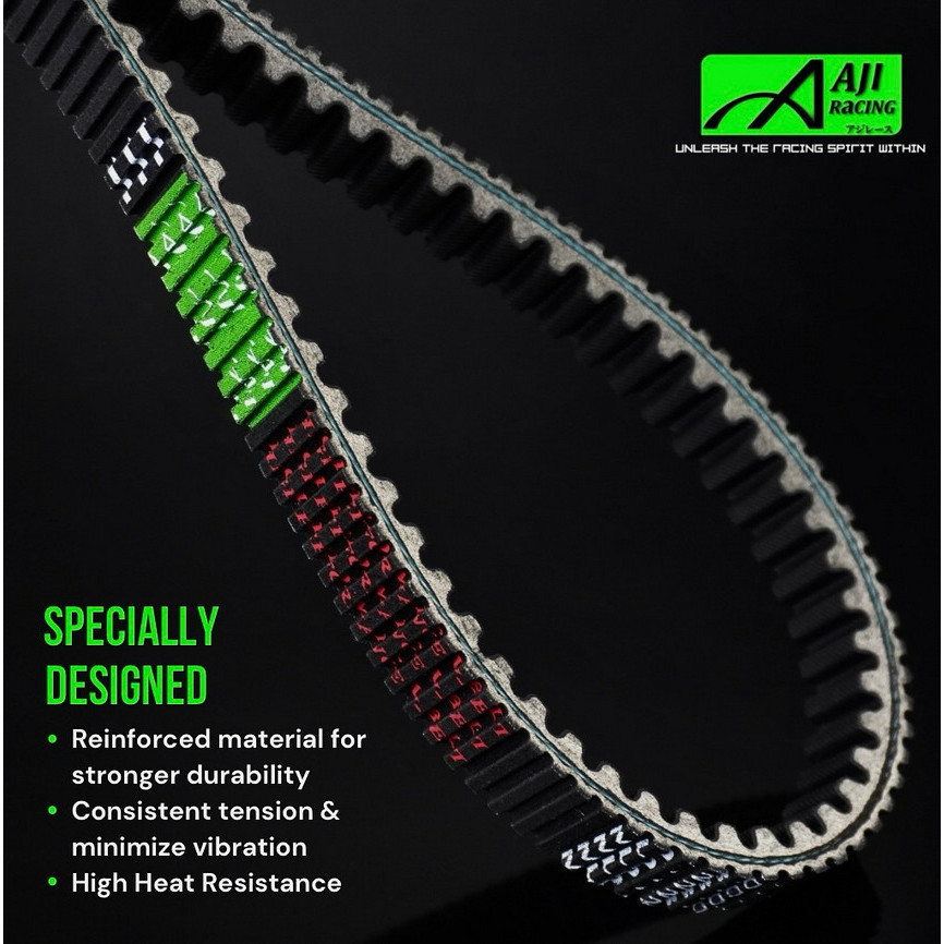 AJI RACING SCOOTER BEAT110 V1 / BEAT110 FI V2 / BEAT 110 V1 / BEAT 110 V2 V-BELT CVT BELTING KEVLAR 