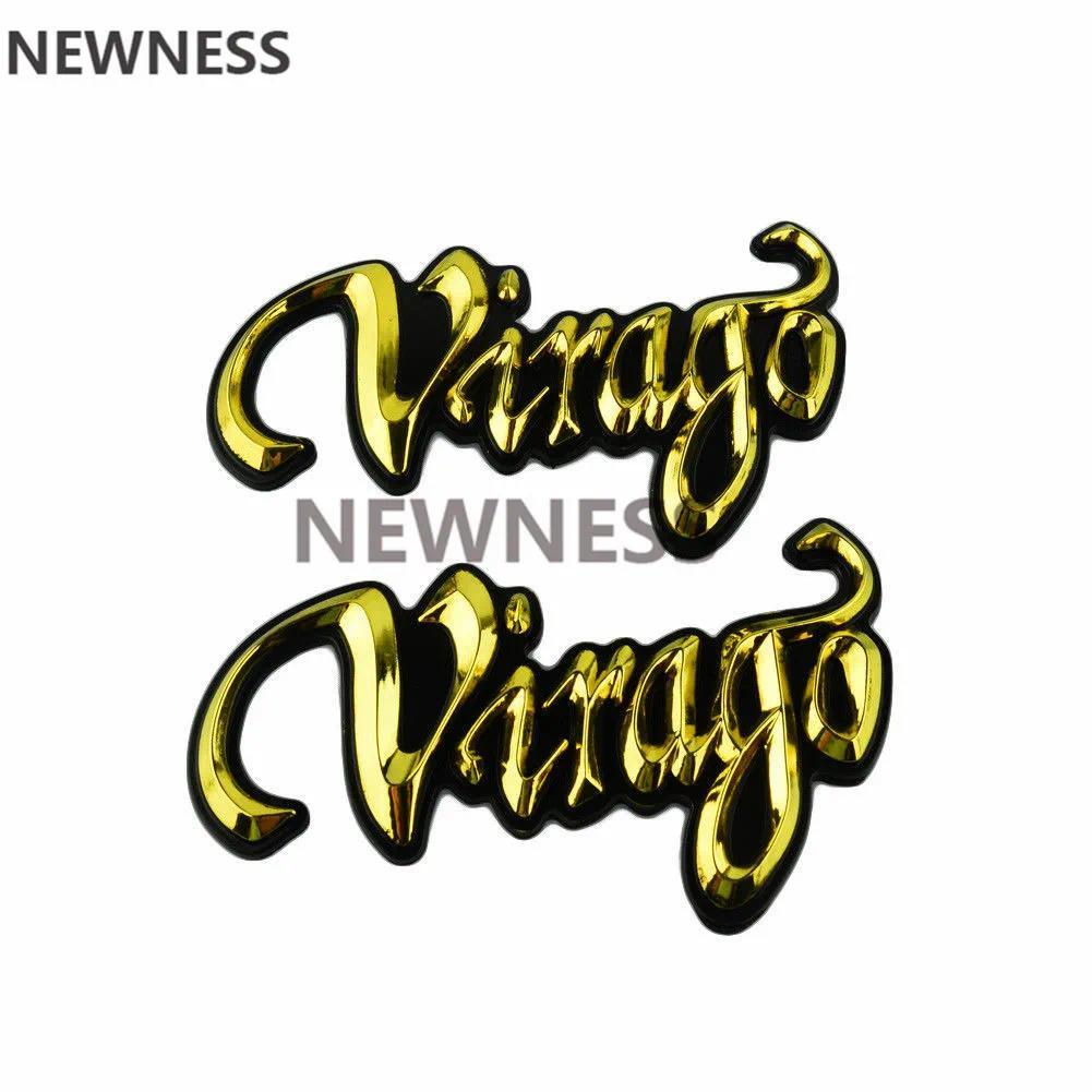 รถจักรยานยนต์ถังแก๊ส 3D ป้ายสัญลักษณ์ Decals สติกเกอร์โลโก้ Mark สําหรับ Yamaha XV 125 250 400 XV125