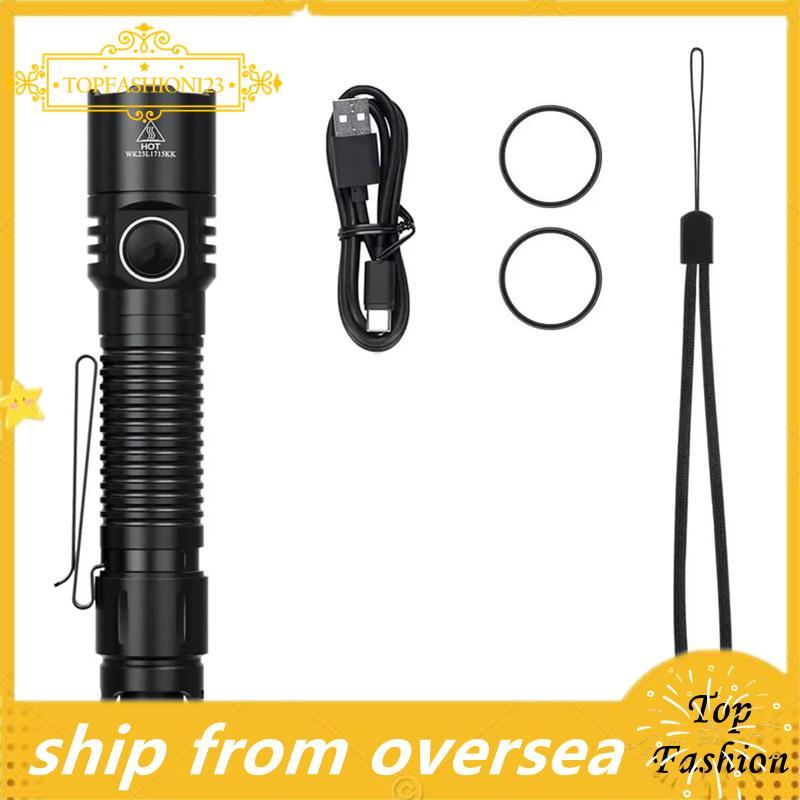 ไฟฉาย XHP50D 3000 Lumen ชาร์จบằng USB-C และกันน้ำระดับ IP68