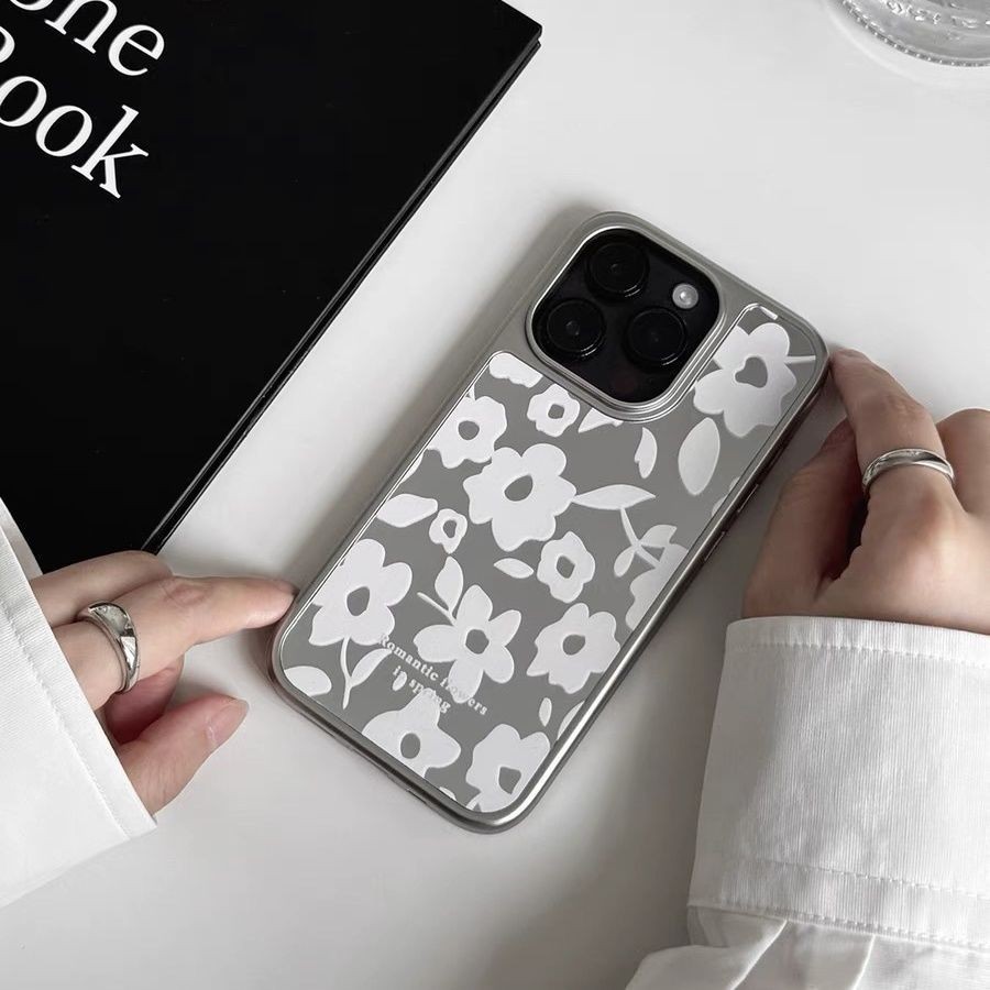 ลมดอกไม้เคสโทรศัพท์ Drop-Resistant สําหรับ iPhone 16 Promax 15 Promax 11 12 13 14plus 15plus 16e 16plus 15pro - รูปที่ 2