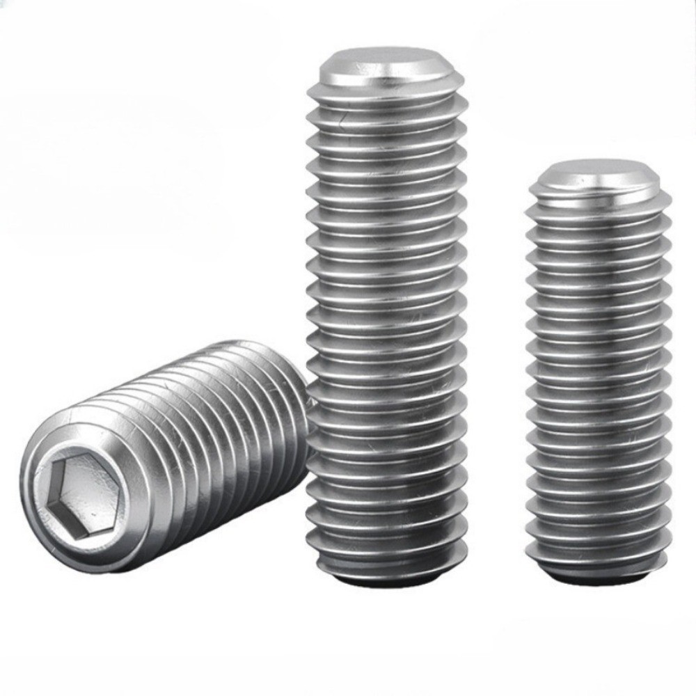 ส่งด่วน ตัวหนอน ปลายตัด สแตนเลส 304 หกเหลี่ยม สกรู M10/M12/M14/M16 * L6-60 มม. / Hex Socket Set Screw SUS304 GB77 M10/M12/M14/M16 * L6-60 mm [NBL] ราคา ถูกที่สุด ดีลบีเคเค แกลเลอรีภาพที่ 2