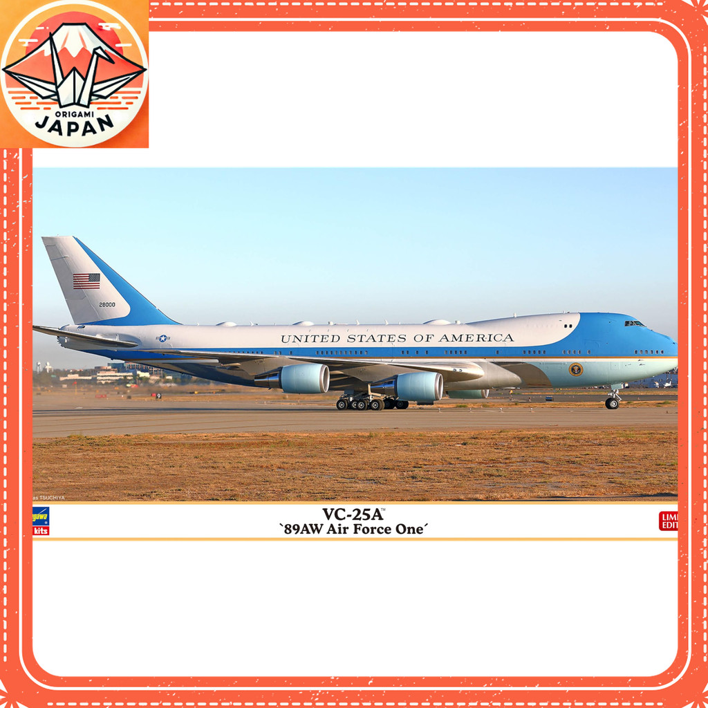 โมเดลเครื่องบิน VC-25A Air Force One ขนาด 1/200 จากญี่ปุ่น สินค้าแท้ 100% สำหรับนักสะสมและผู้ชื่นชอบ