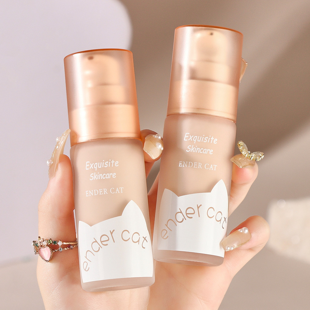 Ander Cat Pure Makeup Base bb Cream Moisturizing Makeup Cream Skin Concealer Base ราคาถูกนักเรียน 25
