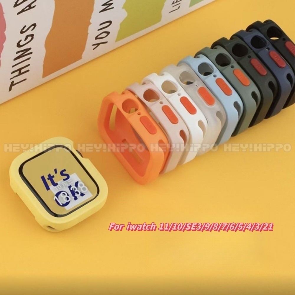 ครึ่งแพ็คเปลือกนิ่มเหมาะสําหรับ ฉันดู 49/46/45/44/42/41/40/38มมเปลือกโปร่งใสฝ้าเหมาะสําหรับ 11/กับ3/10/9/8/7/6/5/4/3/2/1