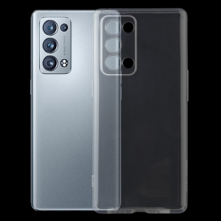 เตรียมจัดส่ง สําหรับ OPPO Reno6 Pro+ 5G 0.75 มม. เคสป้องกันแบบนุ่ม TPU โปร่งใสบางเฉียบ
