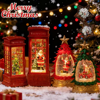 🎅[COD]🎄ตกแต่งคริสต์มาส โคมไฟ LED โคมไฟคริสต์มาส ไฟประดับ ตกแต่งห้องที่บ้าน