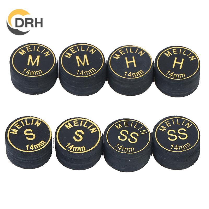 Newwellknownepic 14mm ญี่ปุ่น Cue Tip คุณภาพสระว่ายน้ําบิลเลียด Pigskin Cue Tip Snooker Cue Tip TH