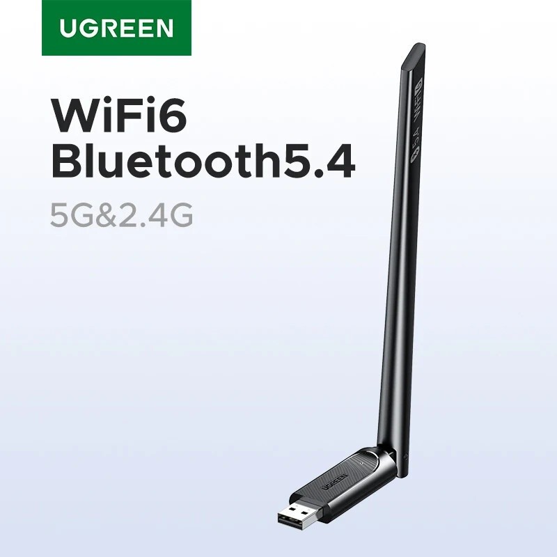 UGREEN WiFi Adapter Bluetooth Adater AX900 5G&2.4G Dual Band WiFi6 Dongle Adapter for Desktop PC Lap