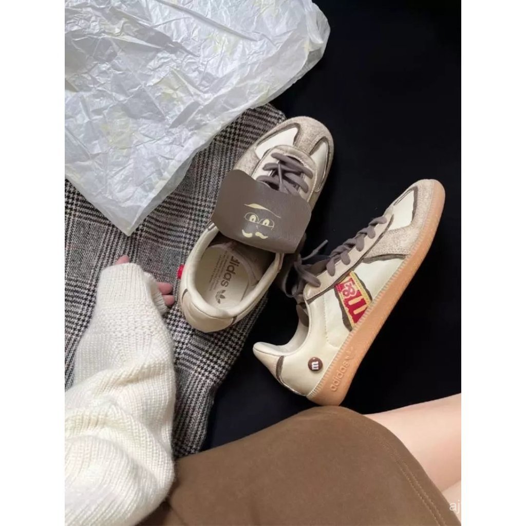 2025adidas Originals BW Army ซีรีส์อเนกประสงค์สําหรับผู้ใหญ่เทรนเนอร์เทรนเนอร์อเนกประสงค์พร้อมรองเท้