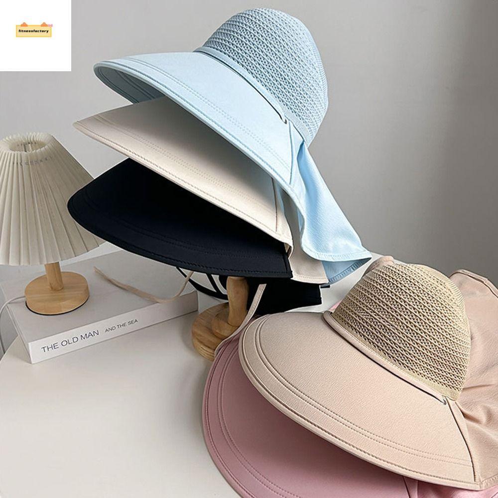 หมวกปีกกว้าง Elegance Fitness Factory พับได้และป้องกัน UV สำหรับการพักผ่อนกลางแจ้ง