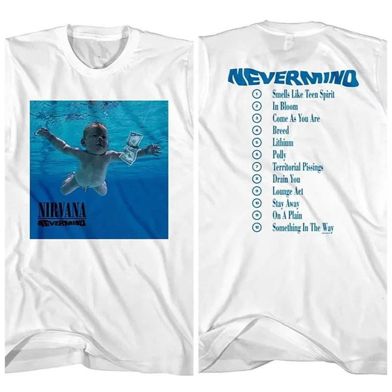 เสื้อเชิ้ตผู้ชายผ้าฝ้าย Nirvana สไตล์ Y2k arbae Rock ลายกราฟิก Y2k ฮิปฮอป 2026 เสื้อผ้าผู้ชายใหม่ เส