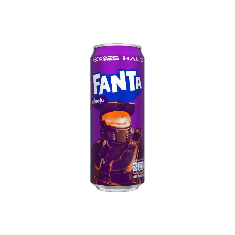 แฟนต้ากลิ่นองุ่นป็อป 325มล. Fanta Grape Pop Flavored 325ml. [หมายเลขบาร์โค้ด 8851959132197]