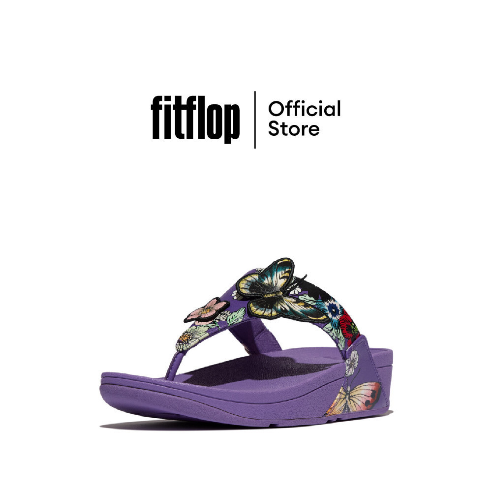 FITFLOP LULU รองเท้าแตะแบบหูหนีบผู้หญิง รุ่น ET8-090 สี Black