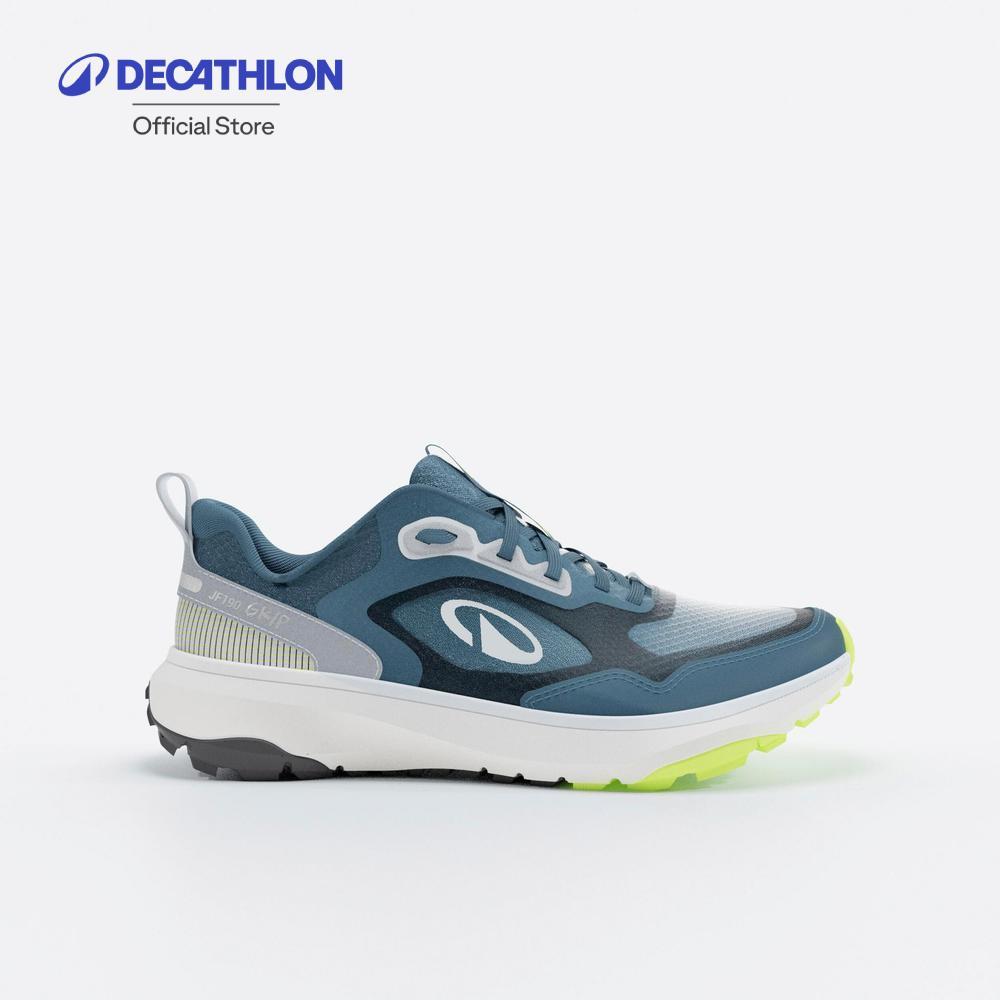 Decathlon Men'S Running And Trail Running Shoes - Kiprun รองเท้าวิ่งและวิ่งเทรลสำหรับผู้ชาย รุ่น Jf 190 Grip - Blue