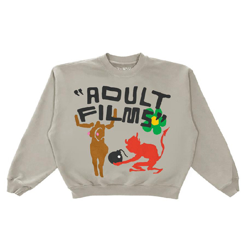 Films Hoodie สไตล์เดียวกัน CPFM.XYZ ฟิล์มสําหรับผู้ใหญ่ Hoodie Cooperation สไตล์สามมิติพิมพ์เสื้อกัน