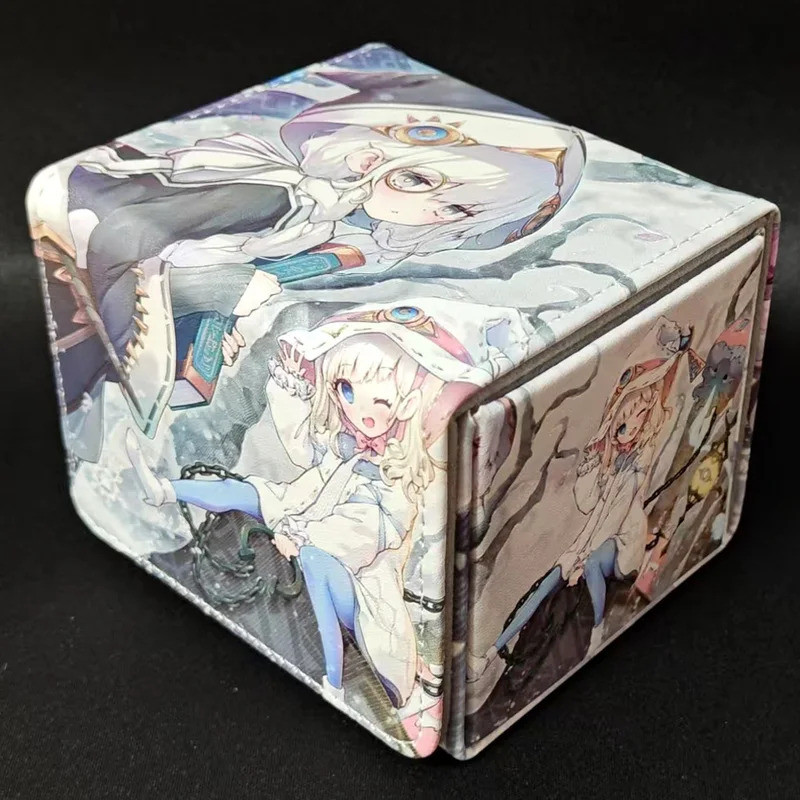 Yugioh Elzette Astellar of the White Forest Figure Deck Box Yu-Gi-Oh! TCG OCG การ์ด PTCG กล่องเก็บขอ