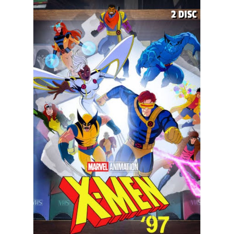 XMEN 97 ANIMATED DVD (2024) 2 แผ่น