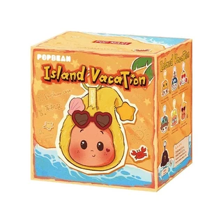 P POPMART POPMART Cute Particles Island Vacation Series หูฟัง Bag Gift One