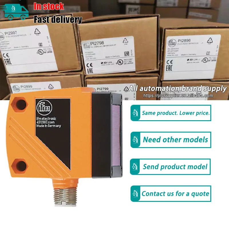 ของแท้ใหม่เอี่ยม O1D100 IFM Electronic Laser Distance Sensor O1D100 O1DLF3KG/IO-LINK**&-