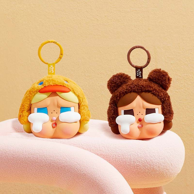 [ราคากิจกรรมร้านค้าใหม่] POPMART CRYBABY Tears Factory Series Crying Bear-Crying Duck Crying Doll Pe