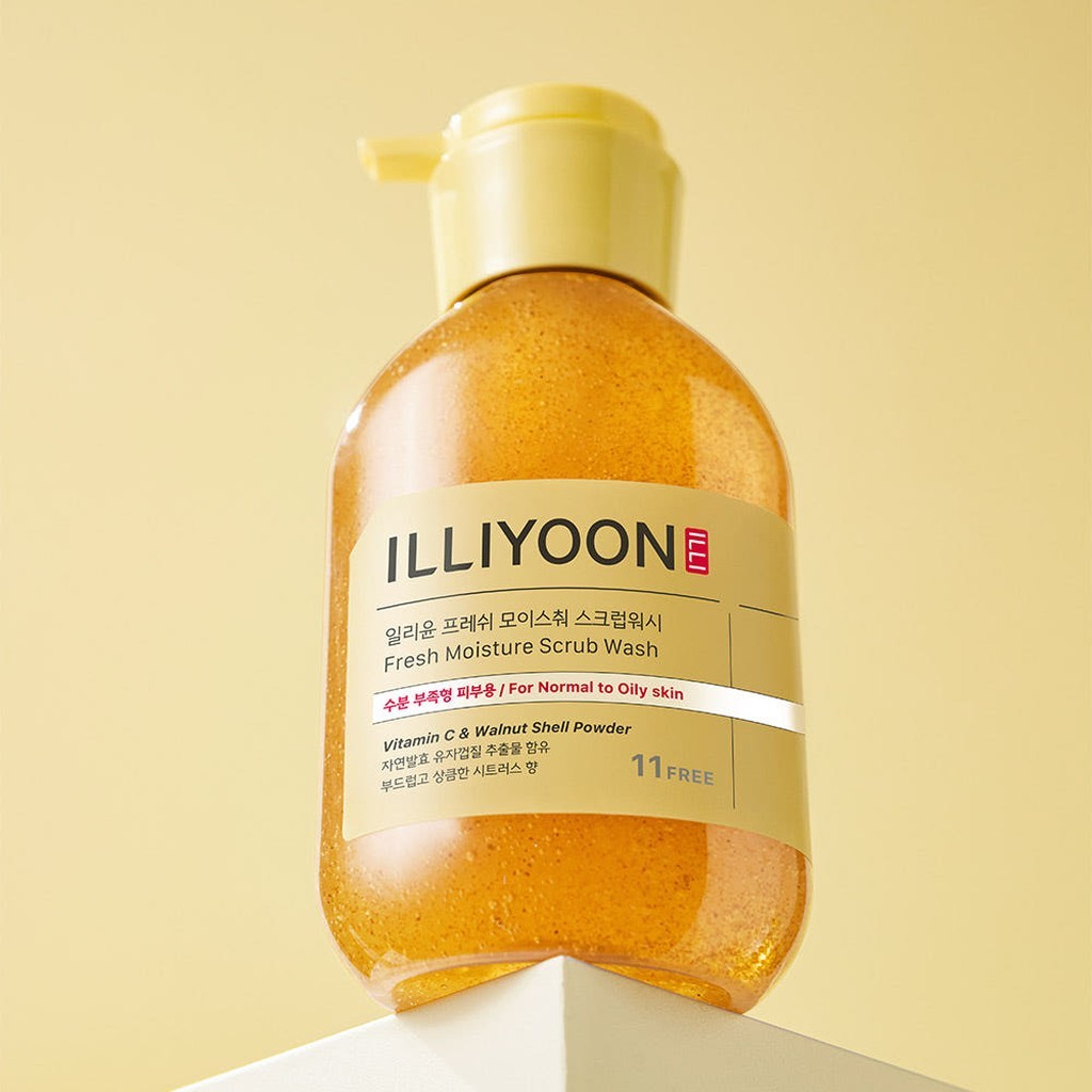 [illyoon] Fresh Moisture Scrub Wash 625ml ชุด 2 / Korean Body Scrub / Exfoliating Wash by TheBestKor