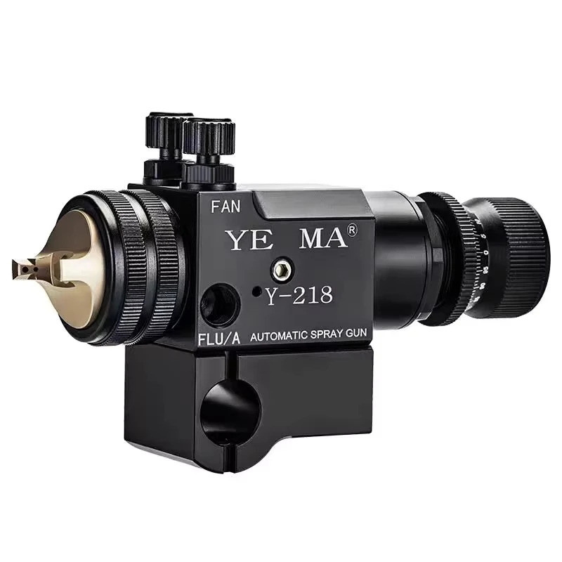 ต้นฉบับใหม่ YEMA หลอดยาวด้านในอัตโนมัติจิตรกร DIY Air Spray Gun สแตนเลส LVLP นิวเมติก Wa-101 มอเตอร์