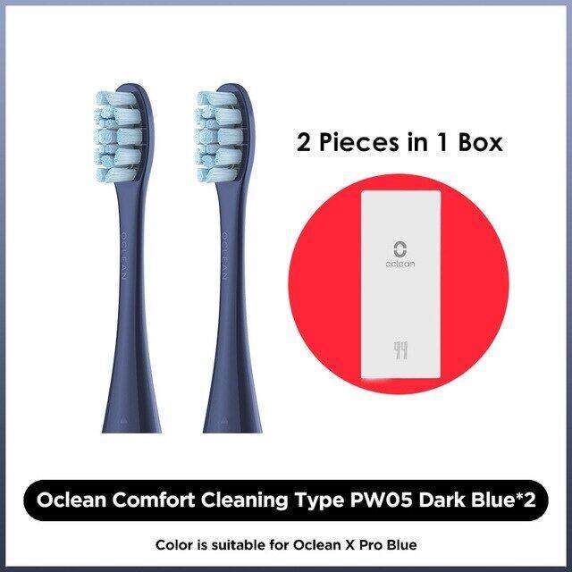 Original Oclean X/X Pro/F1/Z1/Air 2 หัวแปรงทดแทนสําหรับแปรงสีฟันไฟฟ้าทําความสะอาดมาตรฐาน/Comfort หัว