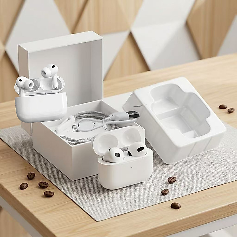 EVERÉ หูฟังบลูทูธ Air Pro 2 TWS พร้อมไมโครโฟน หูฟังไร้สายสเตอริโอ HiFi กันน้ำ หูฟังบลูทูธแบบสปอร์ต