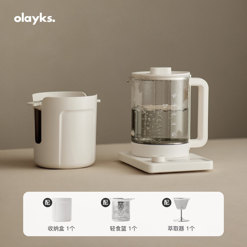 Olayks olayks Pure Titanium Health Kettle Household Multifunctional Small Office กาต้มน้ําอัตโนมัติก
