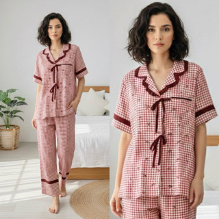 SET RUMI ONE SET RAYON JUMBO BIGSIZE SETELAN VANIA PIYAMA BAJU TIDUR