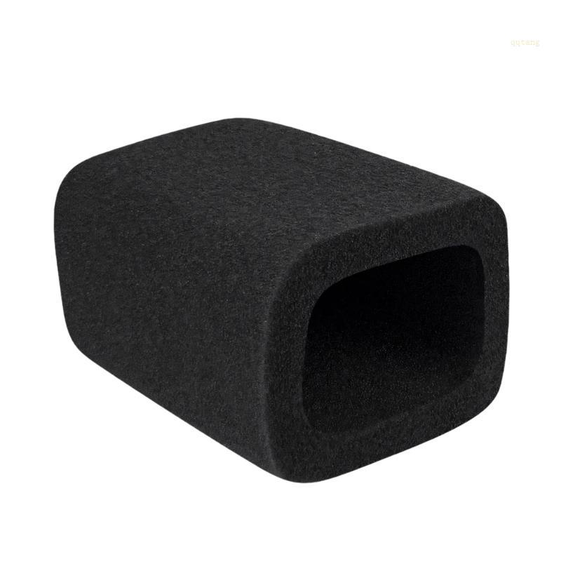 QQ* ฟองน้ําไมโครโฟนคุณภาพสําหรับ C414 Perfect Fit Durability ออกแบบล้างทําความสะอาดได้และระบายอากาศ
