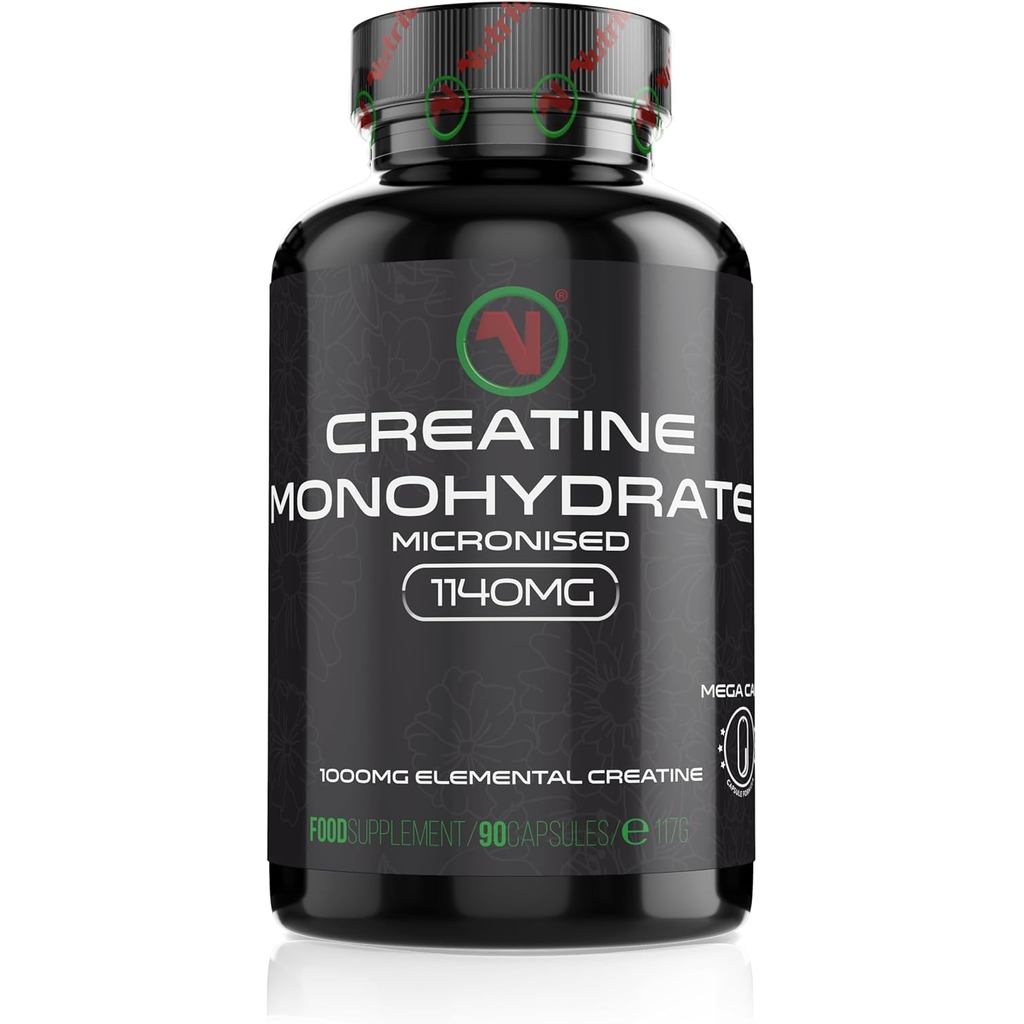 Creatine Monohydrate Mega Capsules – Pre Workout & Post Workout อาหารเสริมสําหรับประสิทธิภาพกล้ามเนื