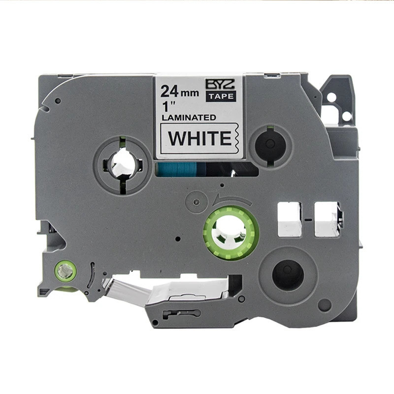 1PK 24 มม.TZe251 สําหรับ Brother TZe Label Tape TZe-251 TZe151 TZe451 TZe551 TZe651