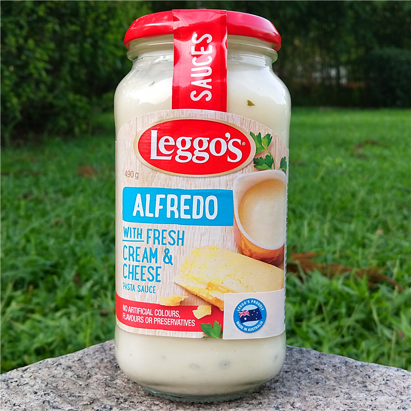 Liges Cream Cheese PASTA SAUCE น้ําสลัด LEGGOS ALFREDO pas SAUCE