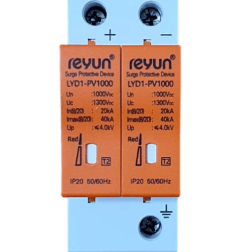 BF ตัวป้องกันฟ้าผ่า DC BF1-PV1000V