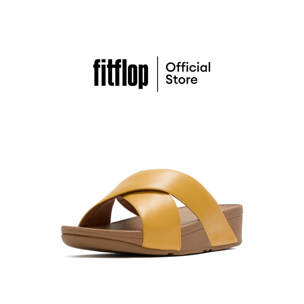 FITFLOP LULU CROSS SLIDE รองเท้าแตะผู้หญิง รุ่น K04-D65
