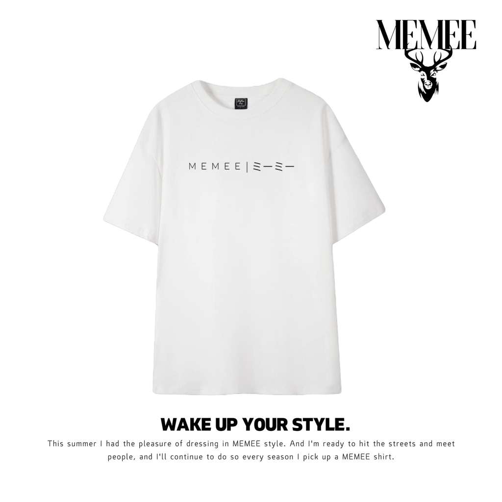 เสื้อยืด MEMEE COTTON USA ผ้าหนานุ่ม ดีไซน์สวย (MEMEE)