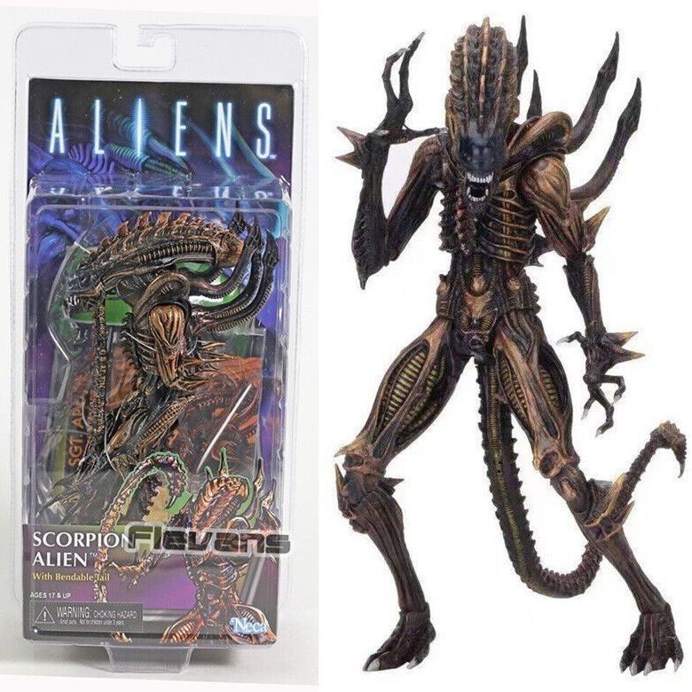 NECA 51667 Alien Kenner Classic 13th Wave Alien Kenner 23cm รุ่นเคลื่อนย้ายได้