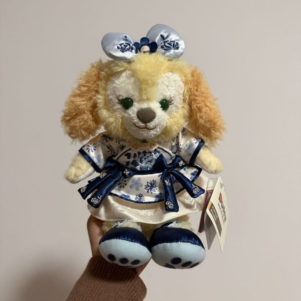 Shanghai Disney Blue White Porcelain Series Keqian Doll ตุ๊กตา ss Doll