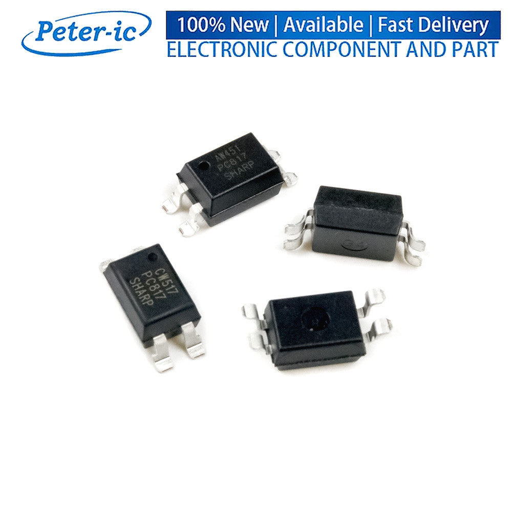 (5 ชิ้น) PC817A PC817B PC817C PC817D SOP4 SMD ทรานซิสเตอร์ Optocoupler