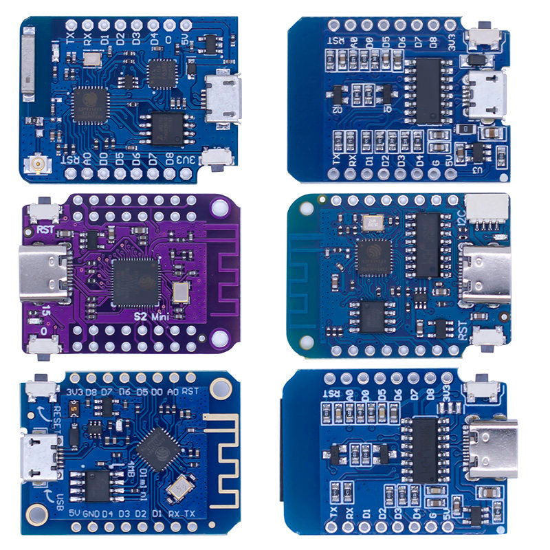 D1 MINI รุ่น PRO รุ่นอัพเกรด NodeMcu Lua WIFI ตาม ESP8266 บอร์ดพัฒนา MINI การเรียนรู้ BOARD