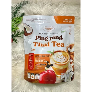Ping Ping Thai Tea ปิ๊งปิ๊งชาไทย กลูต้าปิ๊งปิ๊ง ชาไทยปิ๊ง 1 ห่อ มี 30 ซอง