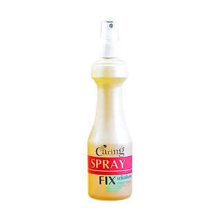 Caring Spray Fix สเปร์ยจัดแต่งทรงผม แคริ่ง สเปรย์ ฟิกซ์ สูตร แข็งพิเศษ 220 มล.