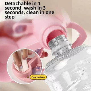 SHOUH แมวดื่ม|2-in-1 Design Splash-proof Pet Water Dispenser,ทนทานอัตโนมัติWater Renewal Anti Overturningฐานถ้วยดูดชามน้ําสัตว์เลี้ยงสําหรับสัตว์เลี้ยง